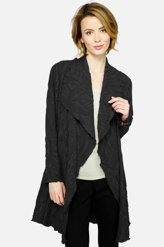 Waterfall Duster - Black