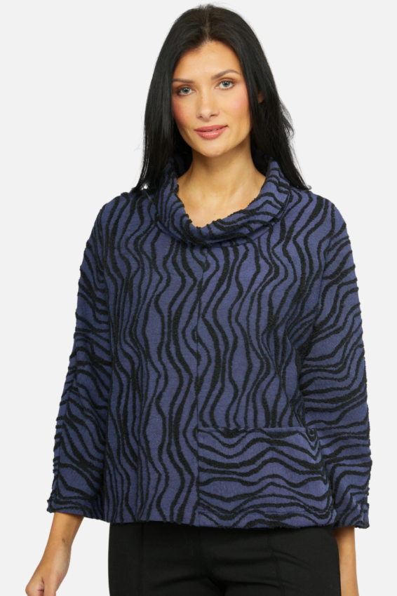 Pocket Pullover - Dusk Cameo Curve