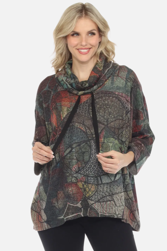 Drawstring Cowl - True Autumn