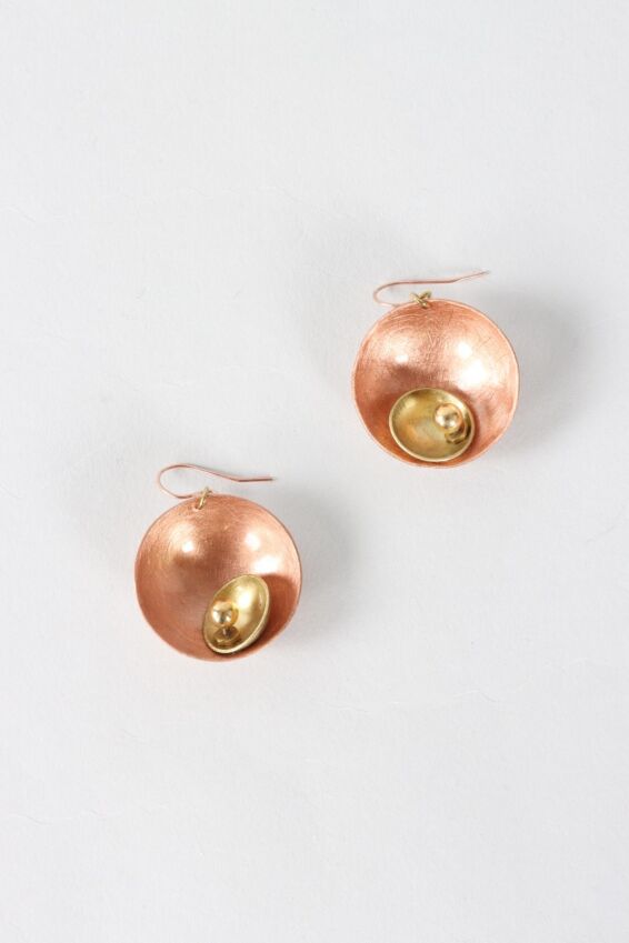Spark Small Earring - Copper