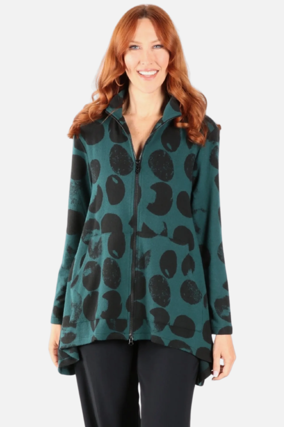 Jane Jacket - Peacock