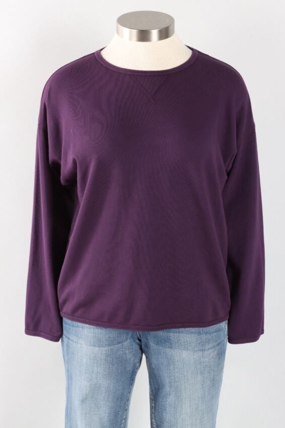 Basic Sweatshirt - Blackberry