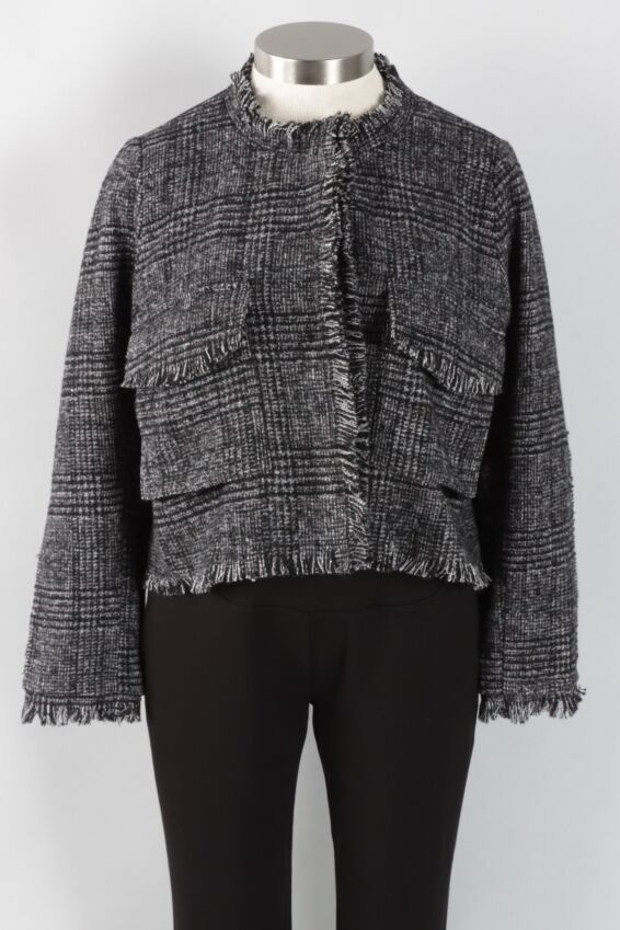 Fringe Jacket - Black