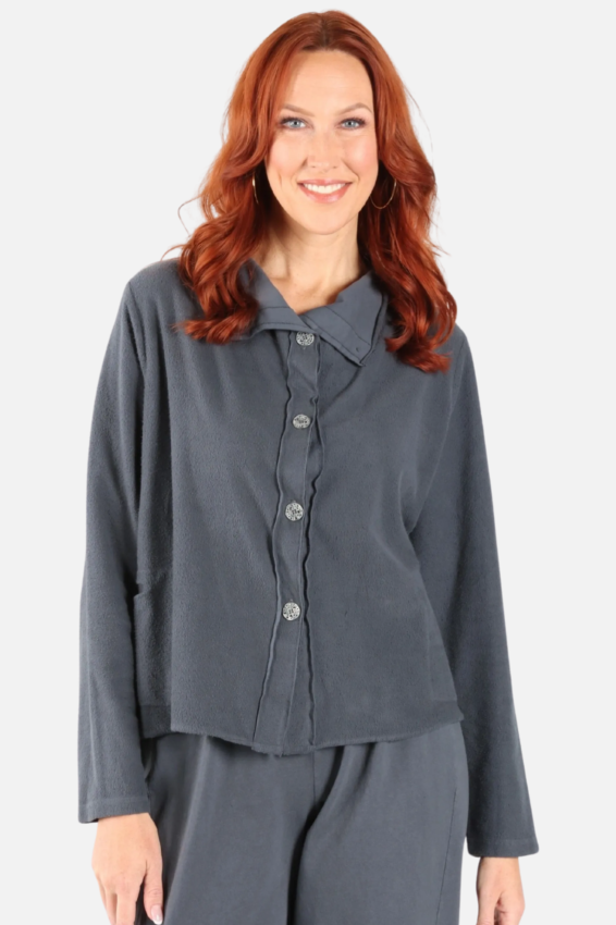 Short Jacket - Charcoal
