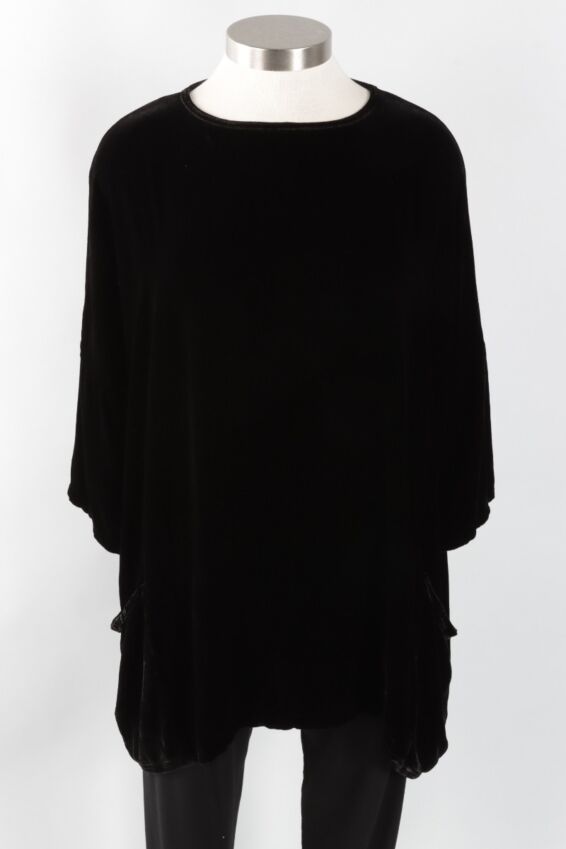 Osize Pullover - Black Velvet