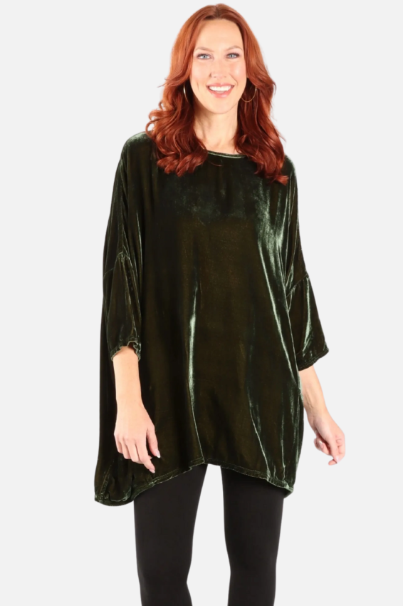 Osize Pullover - Succulent Velvet