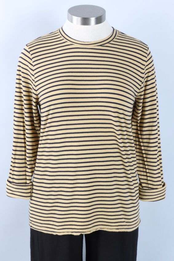 Easy Tee - Mustard Seed Stripe