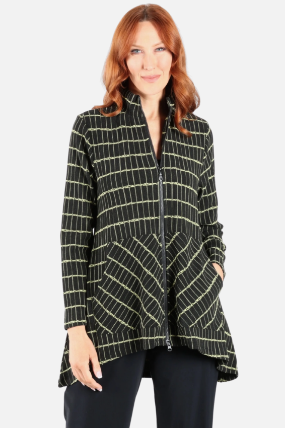 Jane Jacket Plus - Leek