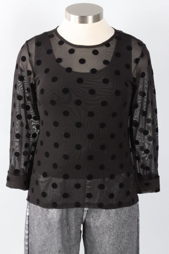 Mika Tee Plus - Soiree Mesh