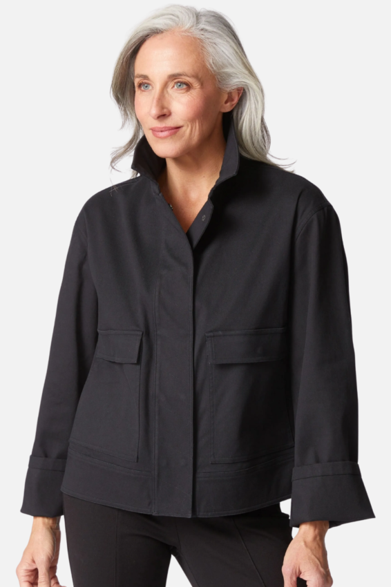 Cargo Jacket - Black