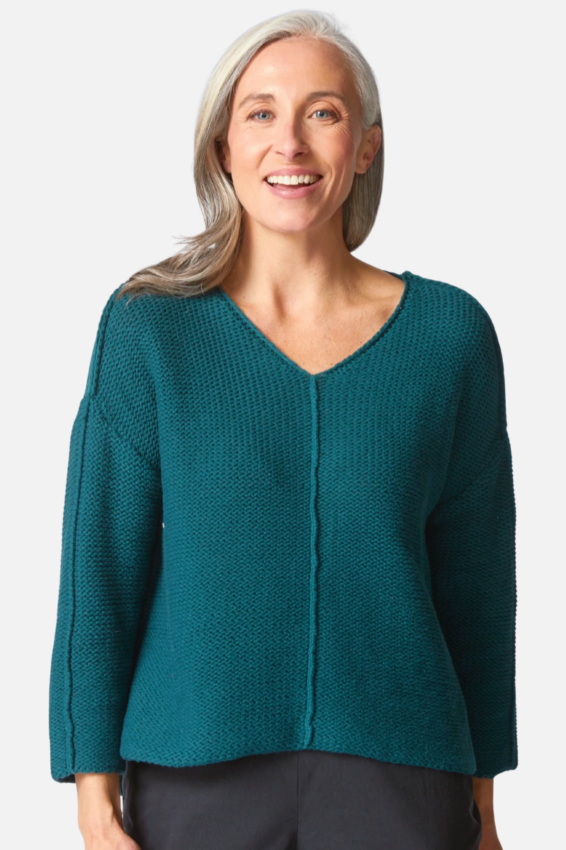 Cafe Pullover - Juniper