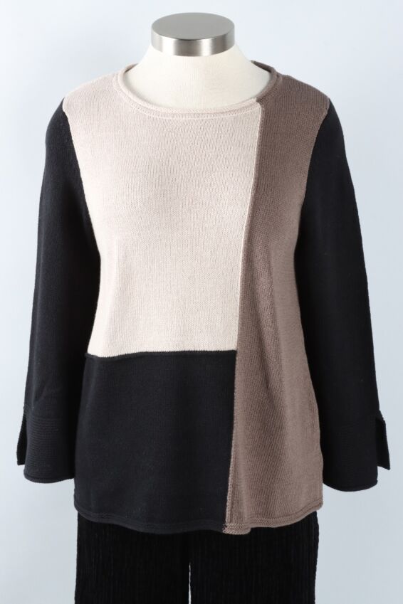 Seamed Pullover - Truffle