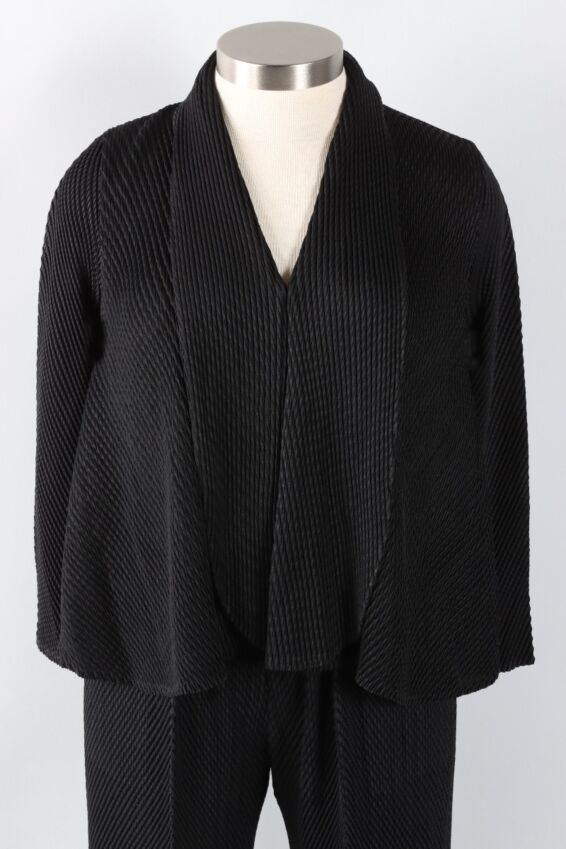 Button Cardigan - Black 