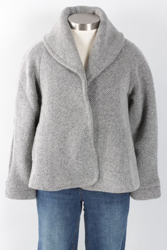 Flared Jacket - Silver