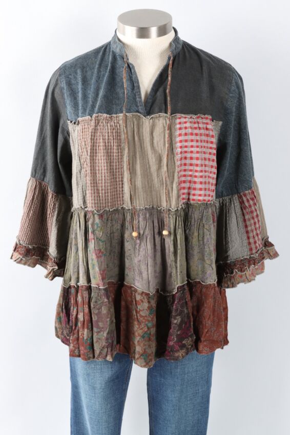 Artistic Fusion Top - Vintage