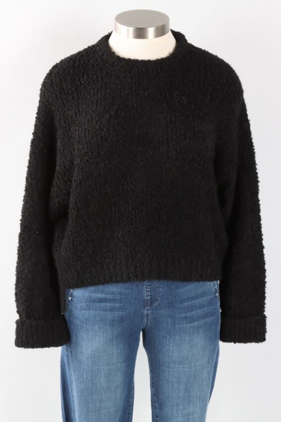 Plush Pullover - Black