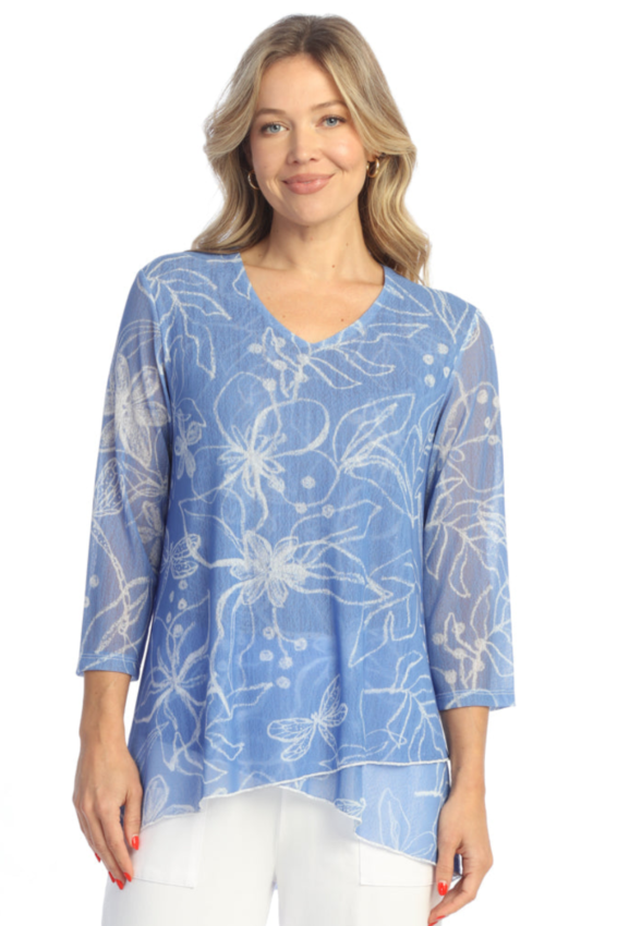 Layered Hem Tunic - Darling