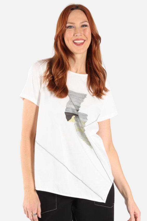 Seam Tee - Barcode