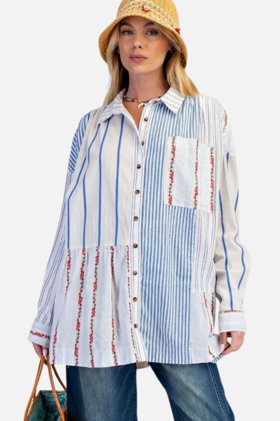 Button Down Shirt - Denim