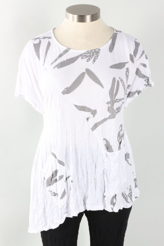 Agatha Top Plus - White