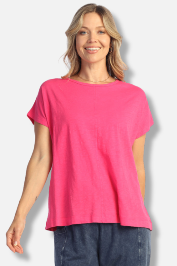 Boxy Top - Fuchsia
