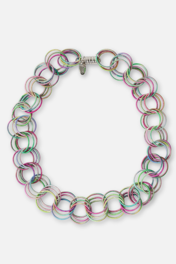 Loop Necklace - Rainbow