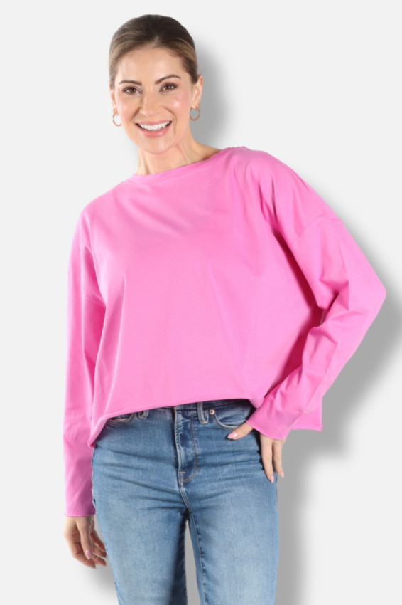 Mini Boxy Tee - Peony