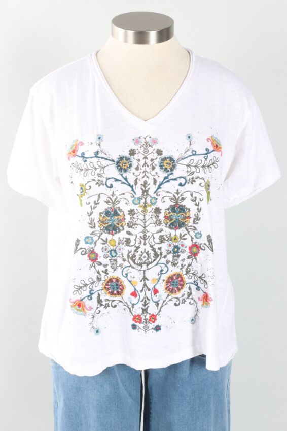 Skye Tee - White