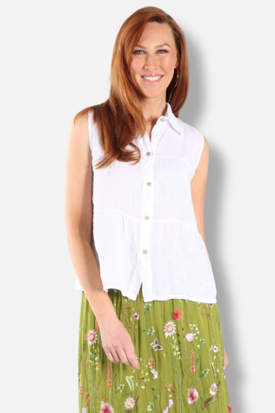 Babydoll Top - White