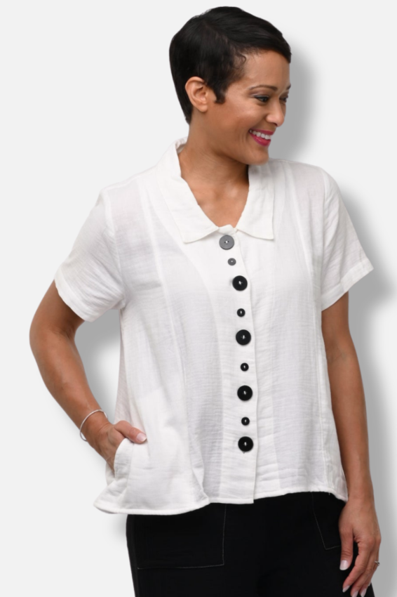 Moira Top - White