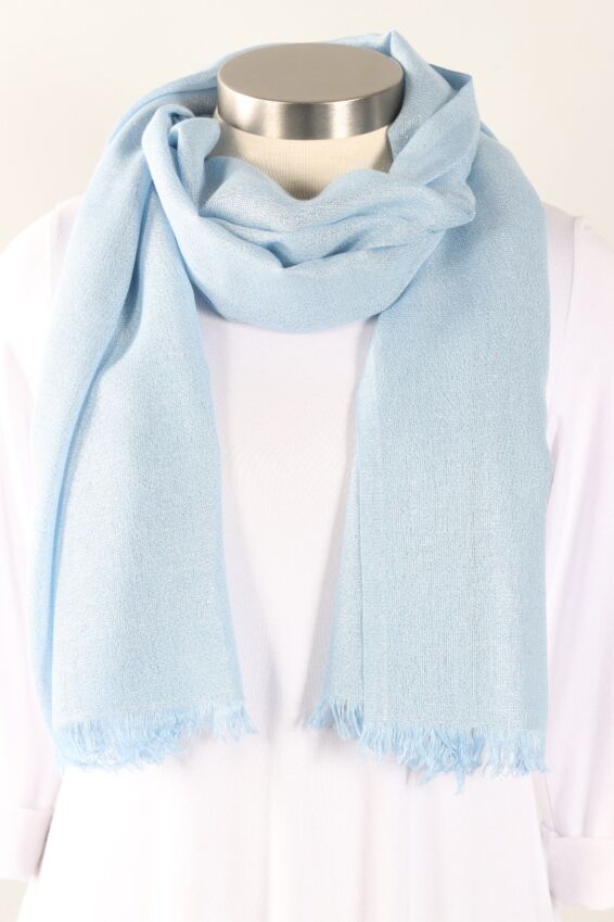 Solid Metallic Wrap - Light Blue 