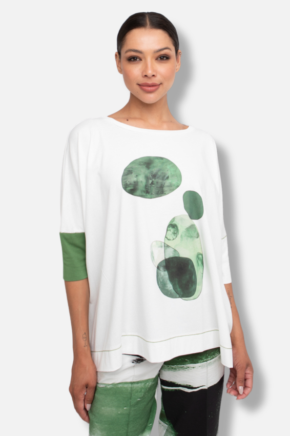 Moss Harmony Tee - Green 