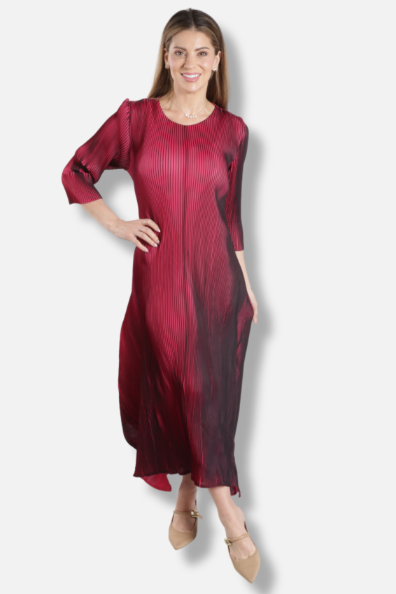 Mirage Dress - Rose & Black