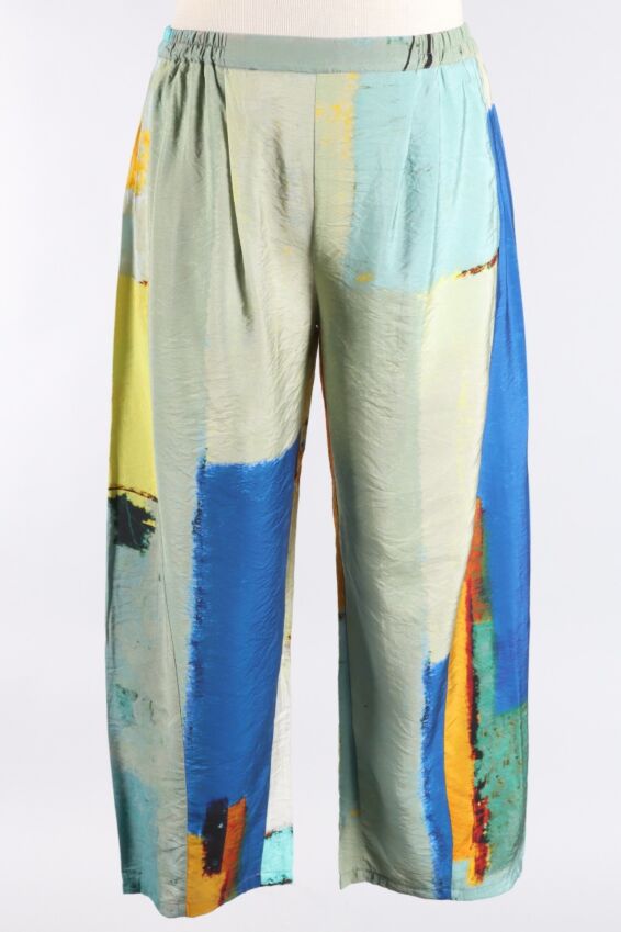 Artistic Pant - Abstract Blue