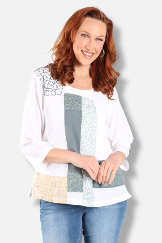 Thea Top Plus - White