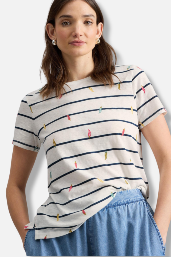 Abbie Tee - Ivory 
