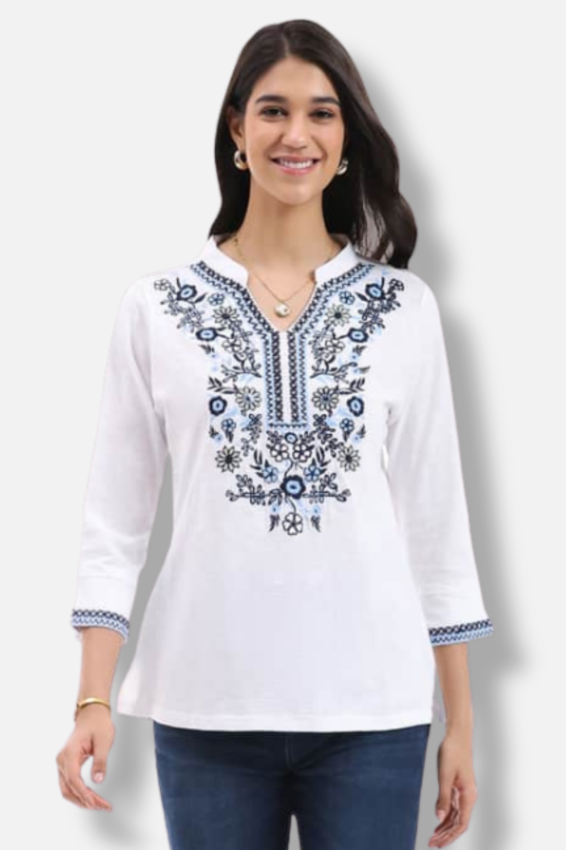 Kate Top Plus - White