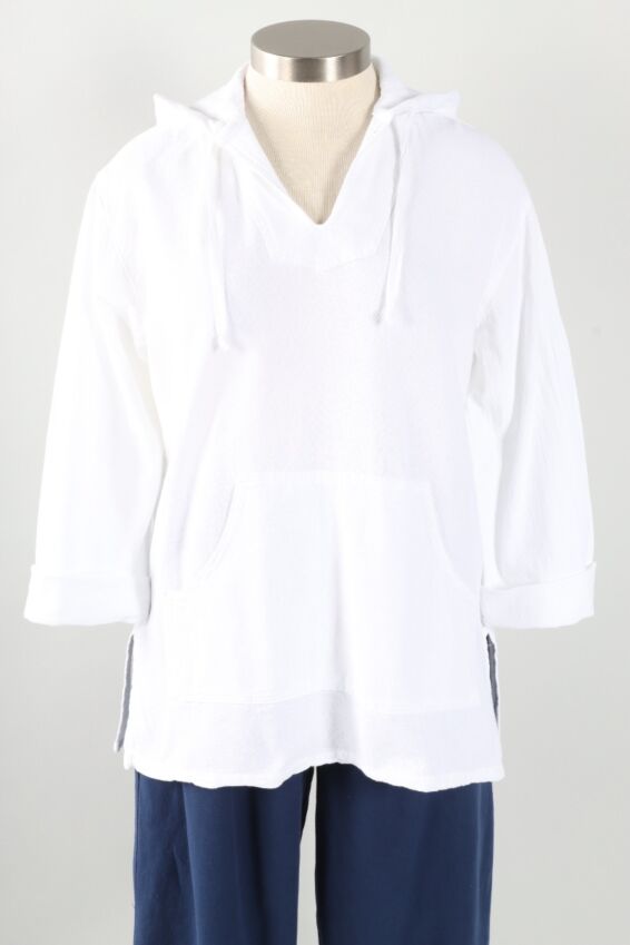 Hooded Jacket Plus - White