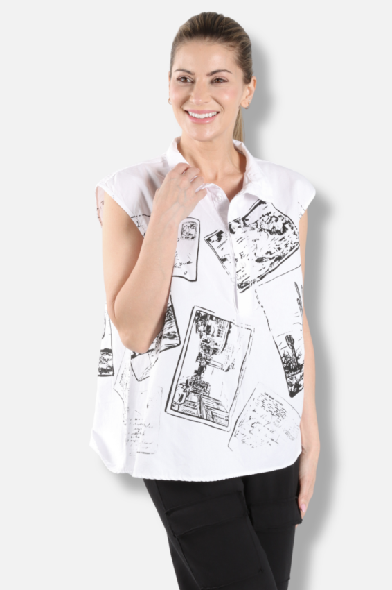 Layer Shirt - White