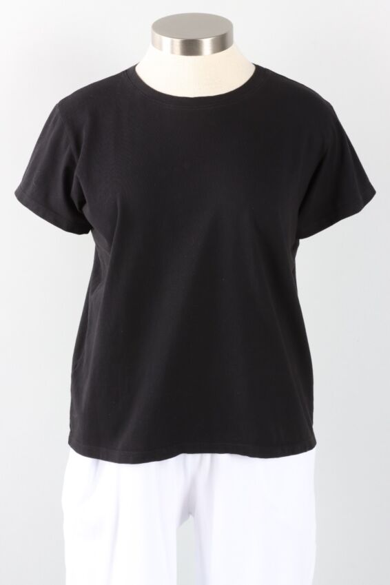 Short Sleeve Tee Plus - Black