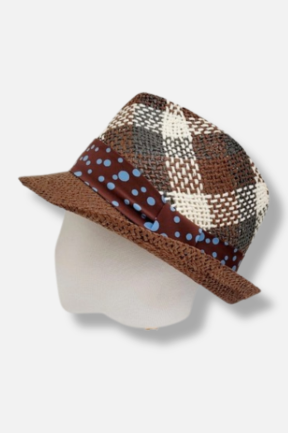 Summer Fedora - Brown