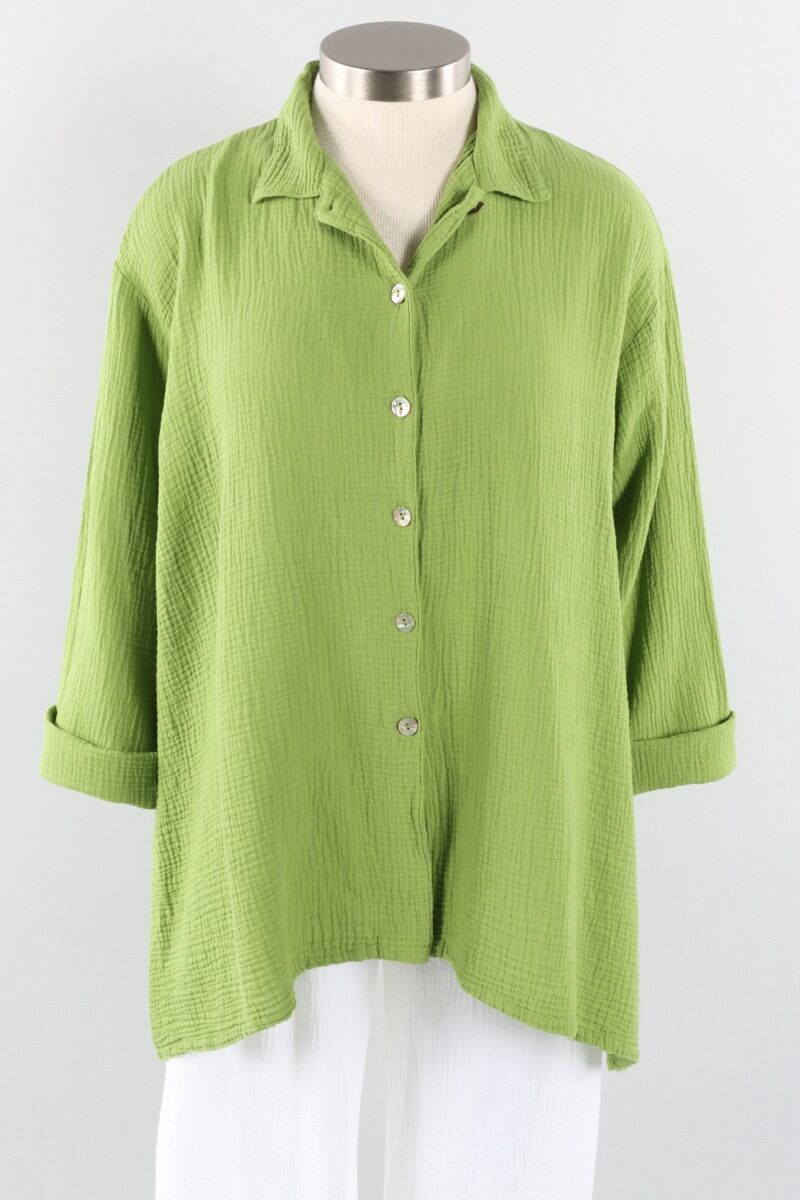 Mirren Shirt - Soca Gauze